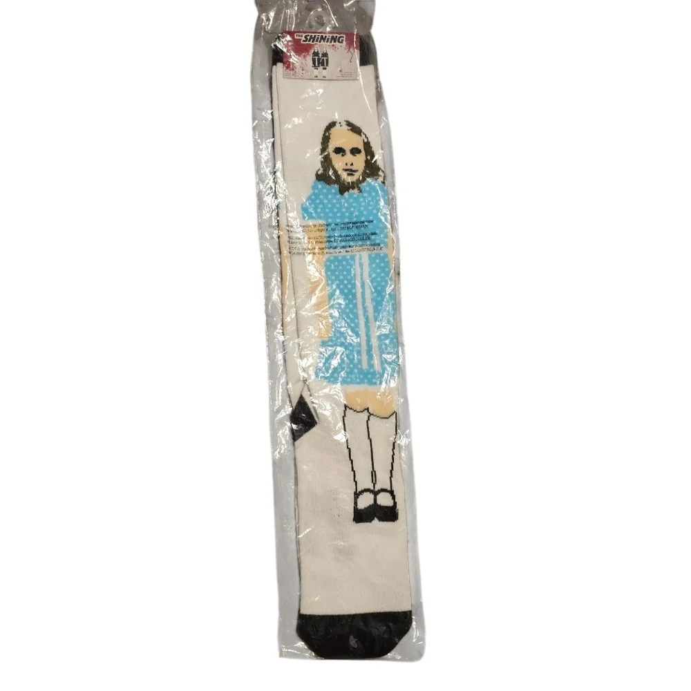 The Shining Exclusive Grady Twins white crew socks